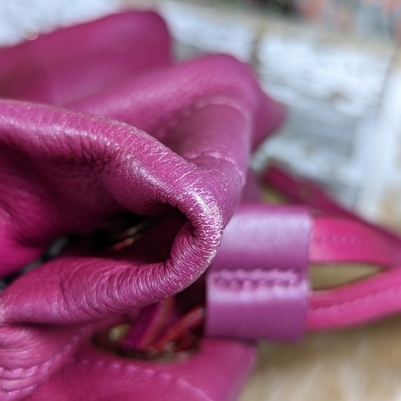 Kate Spade Westbury Drawstring Opus Berry Pink Shoulder Bag Tote - Picture 12 of 14